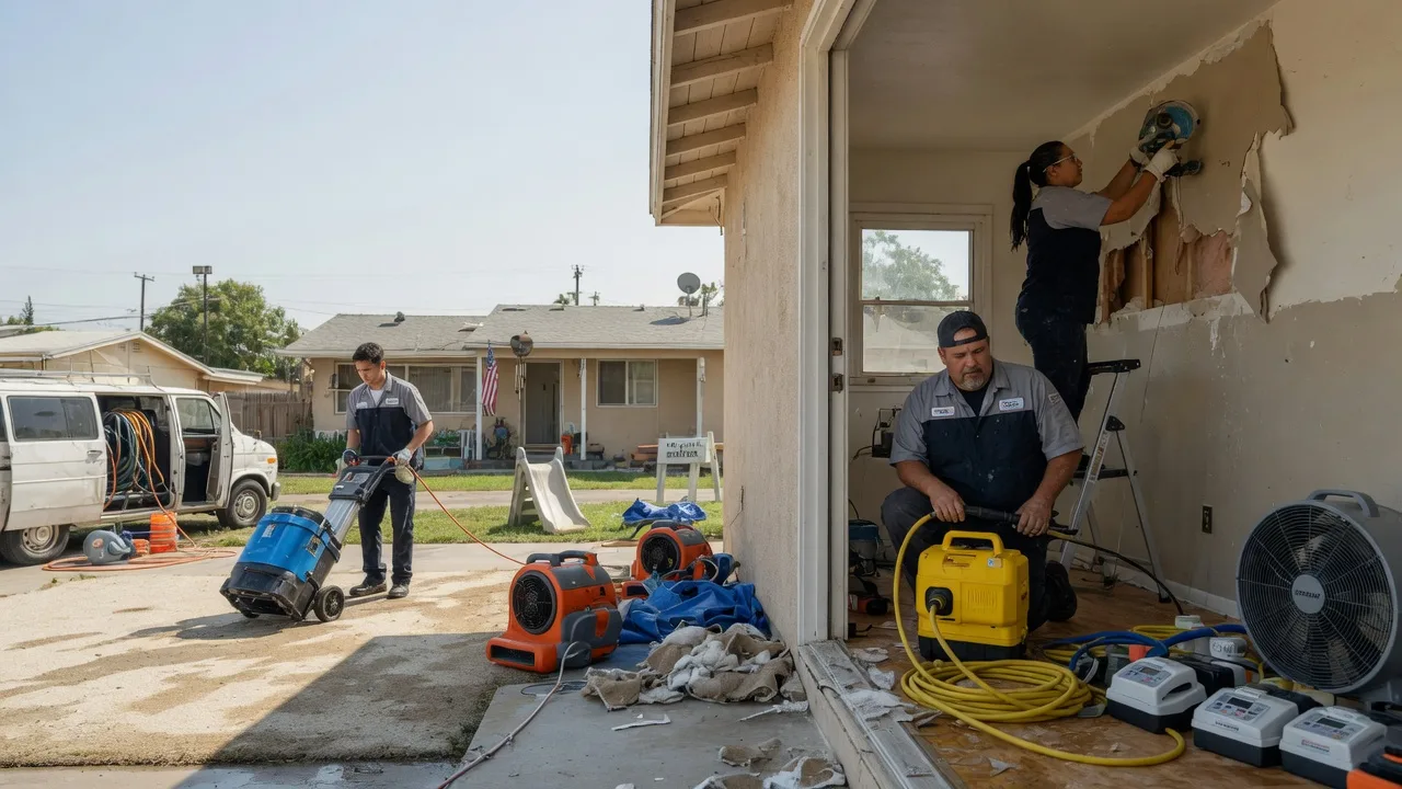 Water Damage Restoration in Wall, TX near me